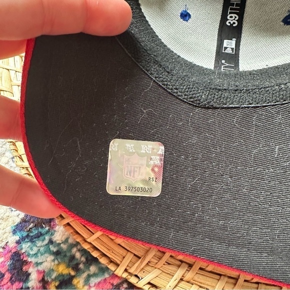 New Era Buffalo Bills Andre Reed Signed Hat - Picture 8 of 8